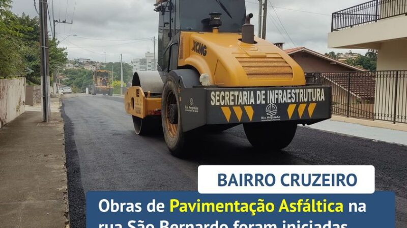 OBRAS DE PAVIMENTAÇÃO