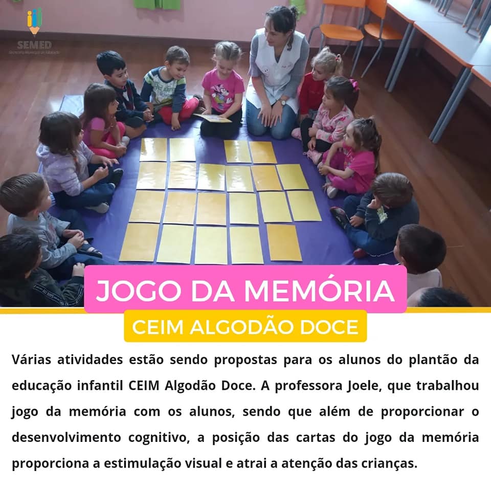 Jogo da Memória - - Atividades para Educação Infantil