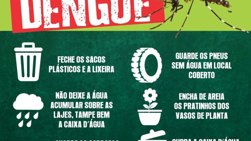 PREVENÇÃO CONTRA A DENGUE