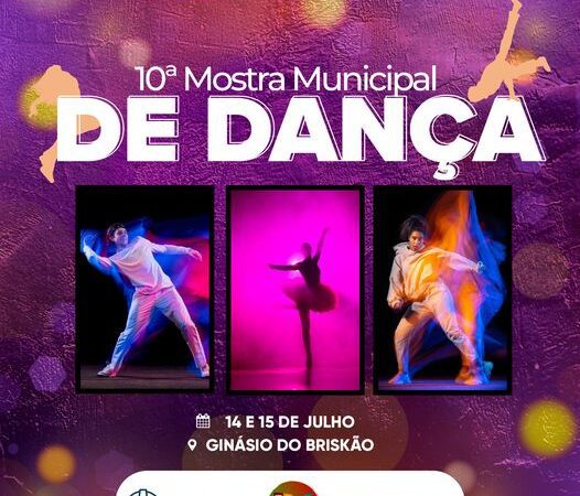 Vem aí a 10ª Mostra Municipal de Dança!
