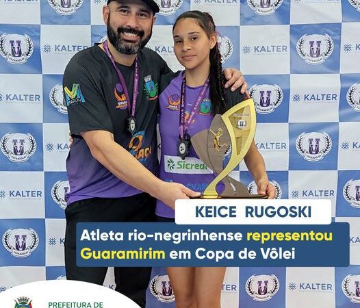 ATLETA REPRESENTOU GUARAMIRIM EM COPA DE VÔLEI