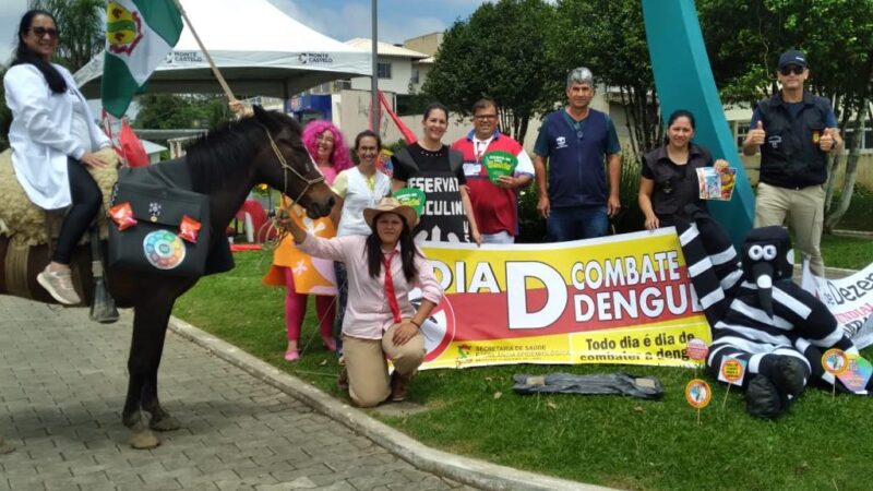 Dia D em Monte Castelo: Saúde em Foco Contra a AIDS e Dengue