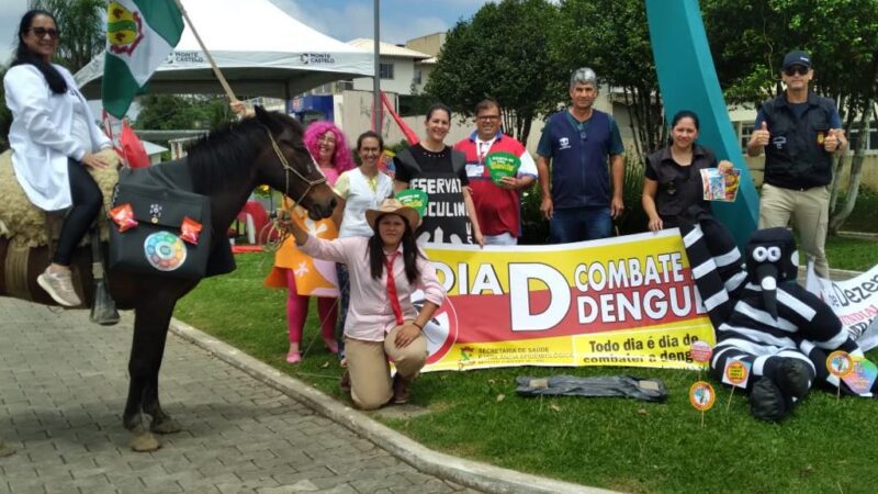 Dia D em Monte Castelo: Saúde em Foco Contra a AIDS e Dengue