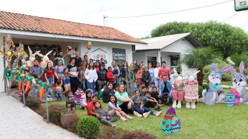 Páscoa do Serviço de Convivência e Fortalecimento de Vínculos encanta famílias em Papanduva