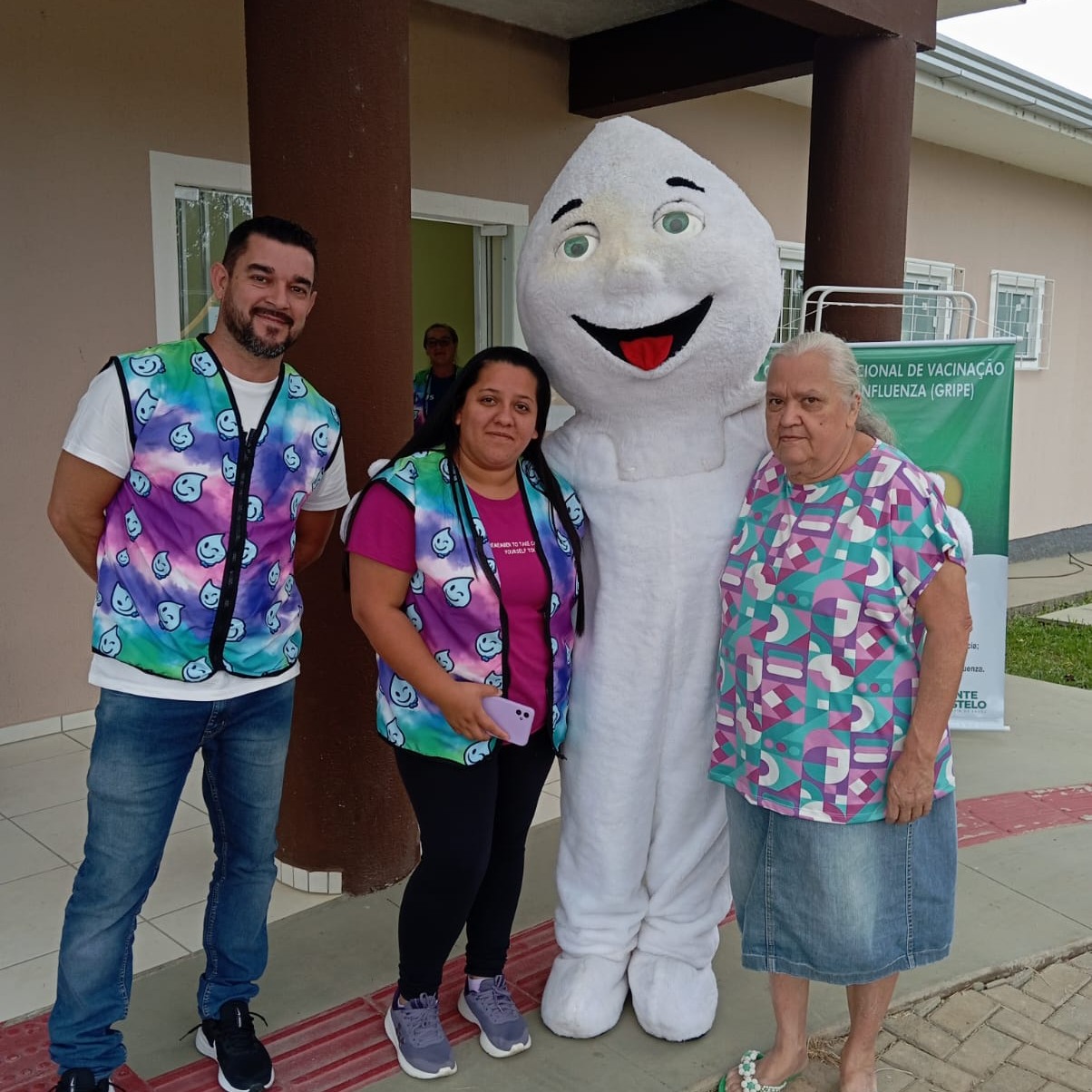 Sucesso no Dia D da Campanha de Vacinação contra Influenza em Monte Castelo