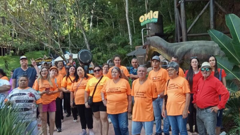 Secretaria de Saúde de Monte Castelo promove visita terapêutica ao Parque Aventura Jurássica