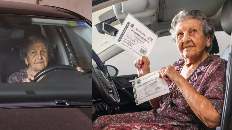 Idosa consegue permissão para dirigir até os 101 anos