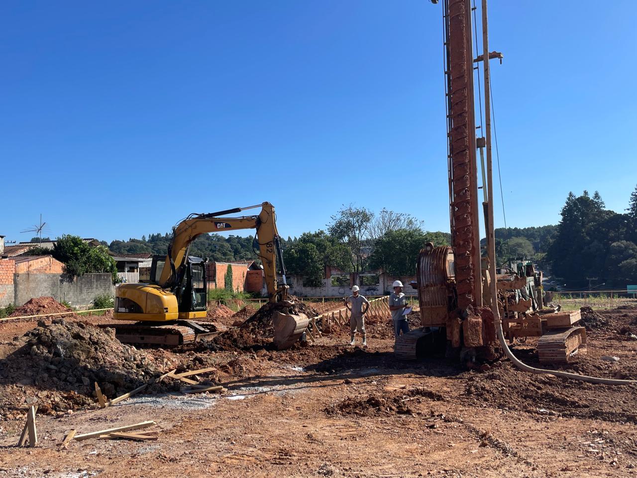 Avanço nas obras do Centro de Especialidades Médicas