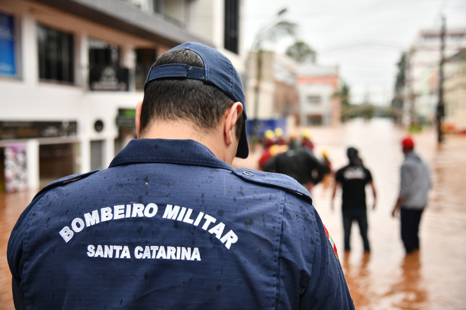 Atuação do Corpo de Bombeiros Militar de Santa Catarina no Rio Grande do Sul durante as Chuvas