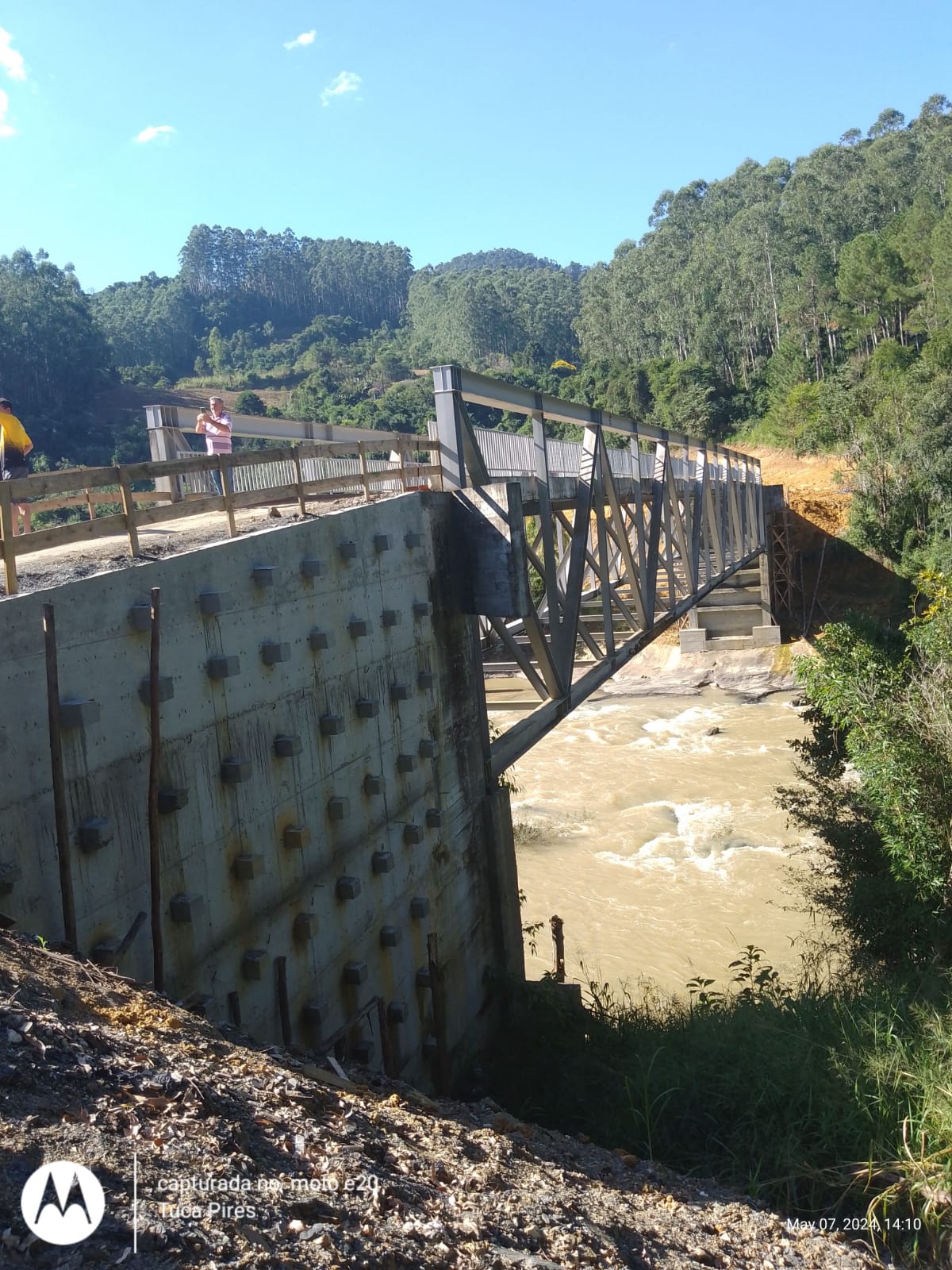 Início das obras das cabeceiras da ponte do Craveiro traz esperança para moradores de Santa Terezinha