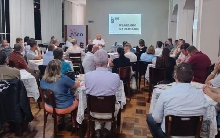 Seminário “Você no Foco” fortalece lideranças políticas em São Bento do Sul