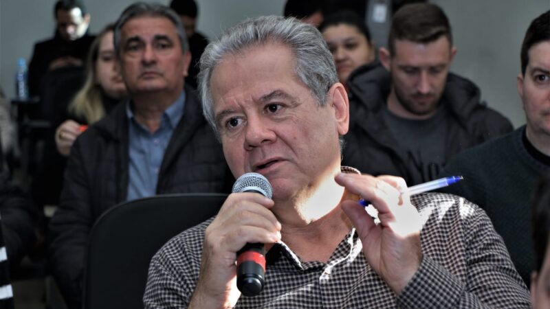 Pré-candidato a prefeito de São Bento do Sul Luiz Sieves participa de Seminário Regional sobre Eleições 2024
