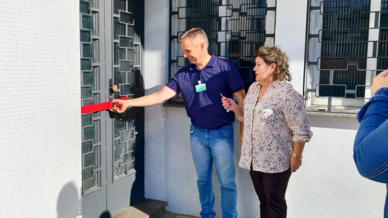 Inauguração da sala de artes do CAPS em São Bento do Sul