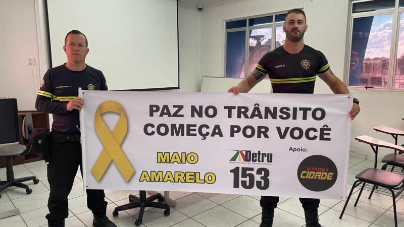 Detru intensifica palestras no Maio Amarelo