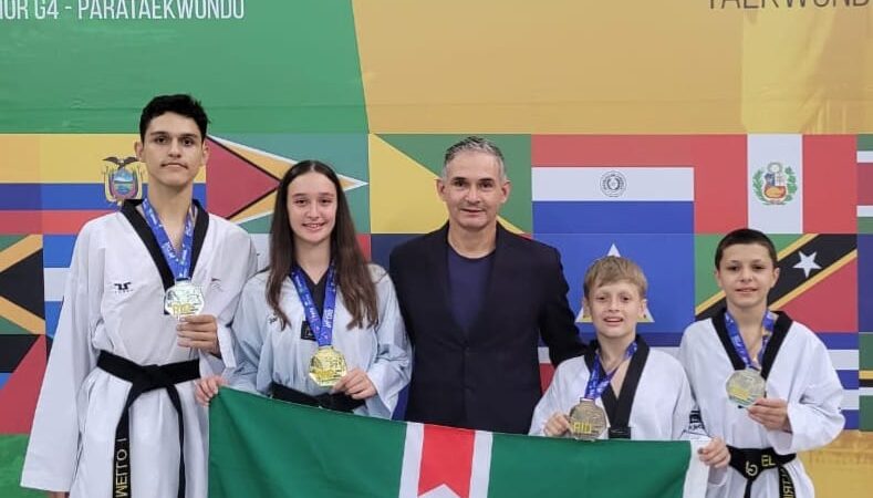 São Bento do Sul brilha no Rio Open Internacional de Taekwondo