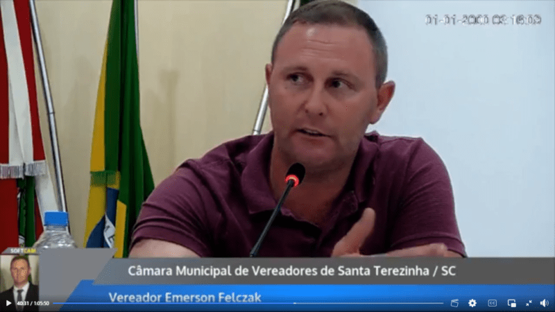 Emerson Felczak quer pavimentação no Rio da Anta