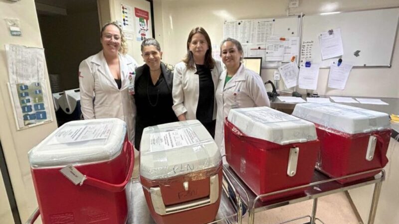 Governo do Estado envia mais 100 bolsas de sangue ao RS