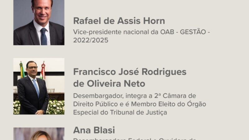 Palestra para comemorar 25 anos de direito no Campus da Univille