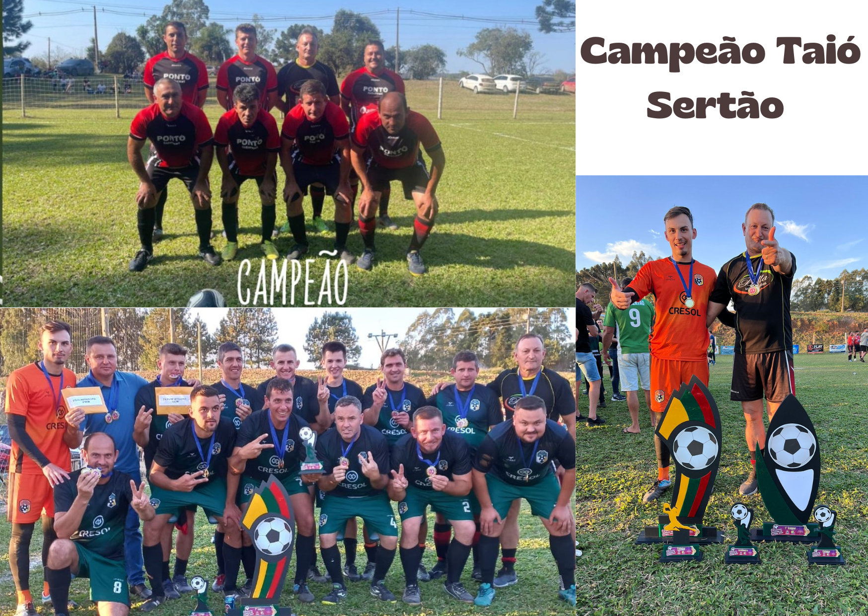 Taió Sertão é Campeã do XIII Campeonato Municipal de Futebol Suíço