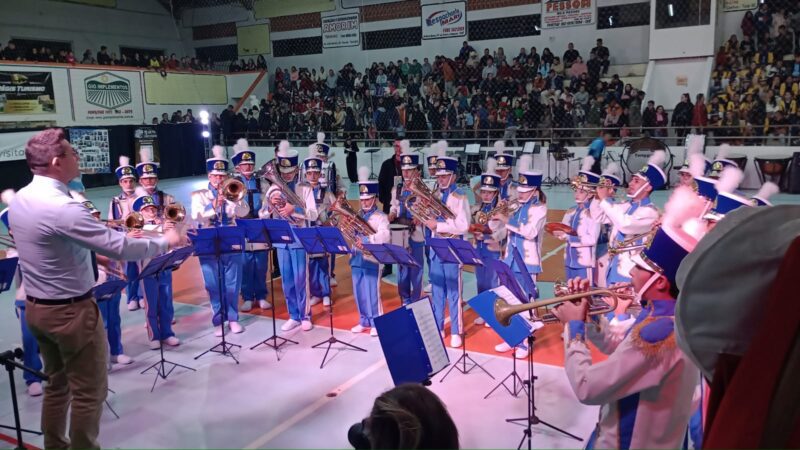 Banda Marcial Adélia Lutz é destaque na III Copa Alto Vale de Bandas e Fanfarras