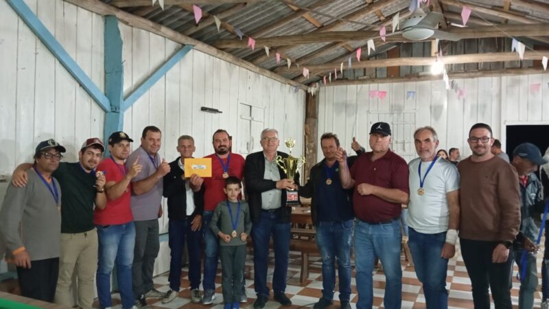 Canela 02 é campeã no XVII Campeonato Municipal de Bocha de Santa Terezinha