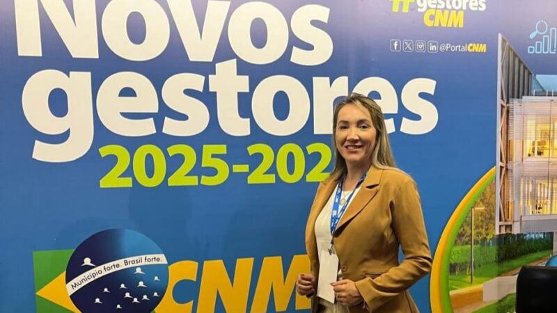 Prefeita Eleita de Santa Terezinha Cumpre Agenda Intensa em Brasília em Busca de Investimentos para o Município