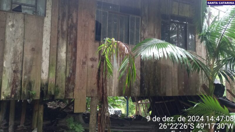 Casa interditada no Rio Natal