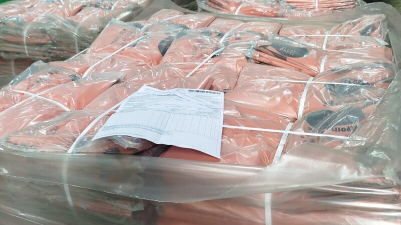 Entrega dos Sacos Laranja Avança pelos Bairros de São Bento do Sul