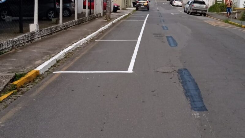 Novas vagas de estacionamento no Centro
