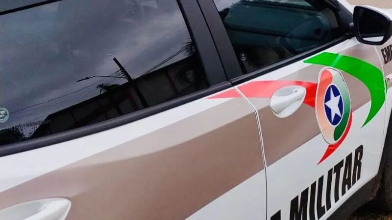 Homem com mandado de prisão ativo é preso em abordagem da PM em Papanduva