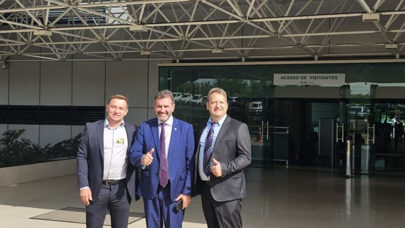 Prefeito e Vice de Monte Castelo Buscam Recursos em Brasília para Melhorias no Município