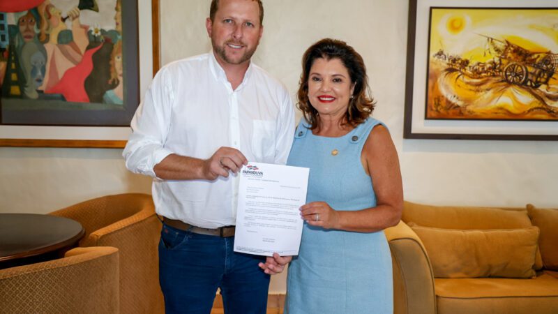 Prefeito participa de encontro com Vice-Governadora do Estado.