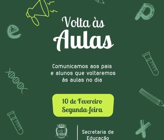 Volta às Aulas em Campo Alegre – 2025