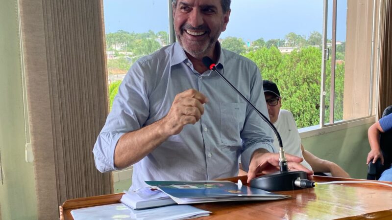 Deputado Federal Valdir Cobalchini Visita Câmara de Vereadores de Monte Castelo
