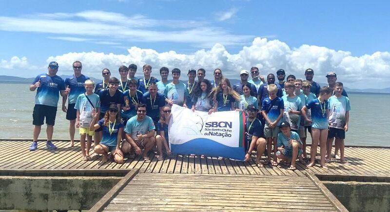 Equipe de natação se destaca na 3ª Etapa do Circuito Catarinense de Maratonas Aquáticas