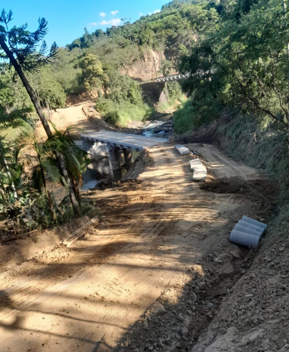 Ponte do Gamelão é liberada para o tráfego de veículos