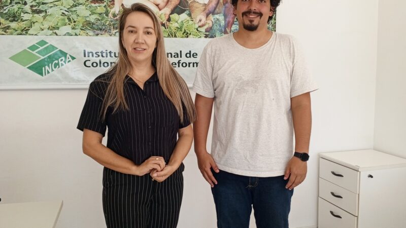 Prefeita Valquiria Schwarz busca soluções para Santa Terezinha em reunião no Incra