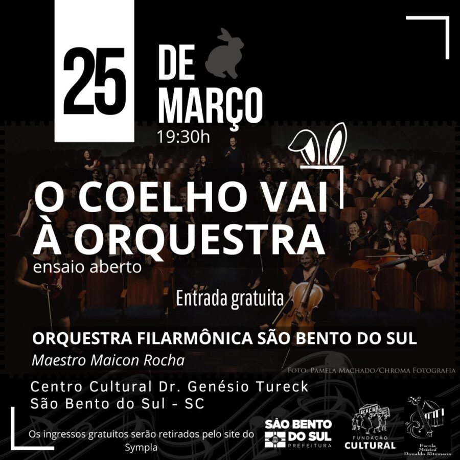 Celebração aos 70 anos da Orquestra Filarmônica de São Bento do Sul