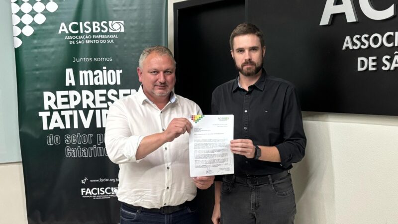 Acisbs promove Diálogos Institucionais com o presidente da Câmara