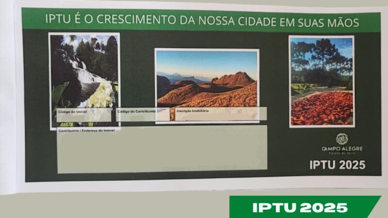 IPTU 2025 em Campo Alegre: Confira as formas de pagamento e descontos