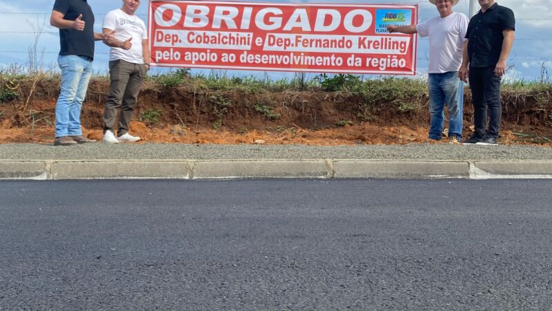 Obras da Rua Governador Jorge Lacerda dão mais um passo importante rumo à modernização de Monte Castelo