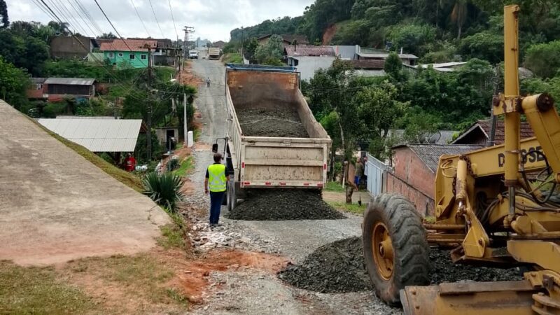 São Bento do Sul avança com Obras de Pavimentação Asfáltica
