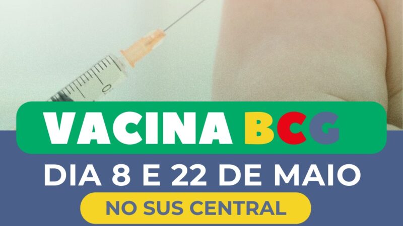 Papanduva promove vacinação contra a gripe no sábado dia 10 de maio e divulga datas para aplicação da BCG em maio