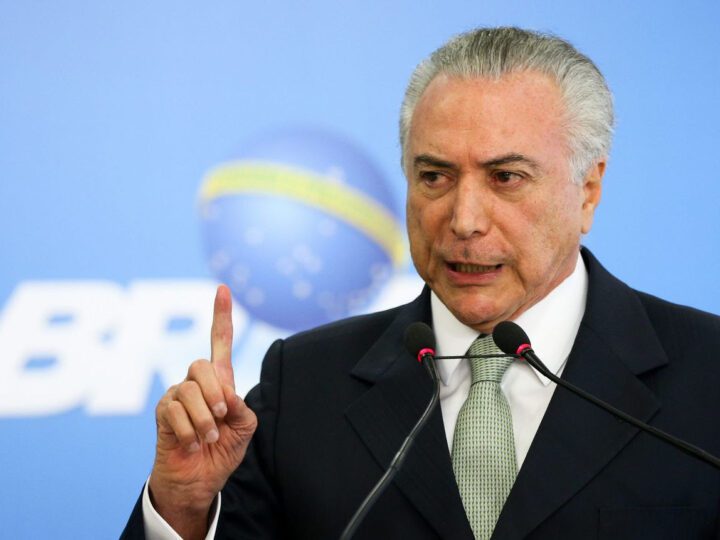 Temer articula aliança para combater Bolsonaro e Lula em 2026
