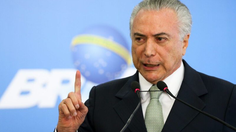Temer articula aliança para combater Bolsonaro e Lula em 2026