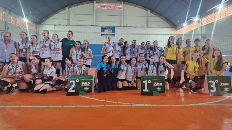 Voleibol define os campeões dos Jesc