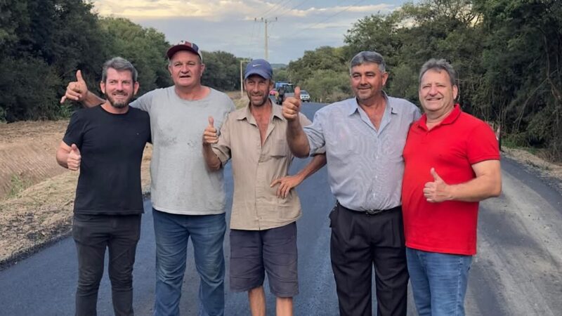Finalização do Asfalto na Rodovia de Integração entre Monte Castelo e Major Vieira