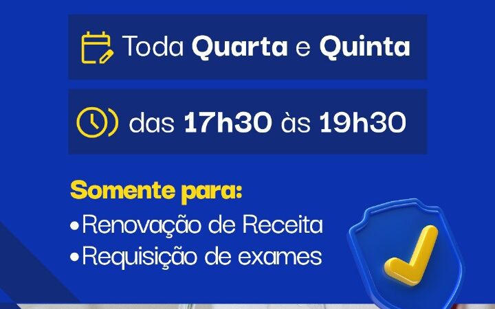 Secretaria de Saúde de Santa Terezinha no Posto Central