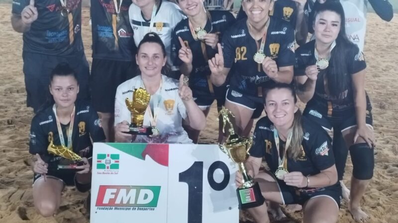 Definidos os Campeões do Futebol de Areia 2025