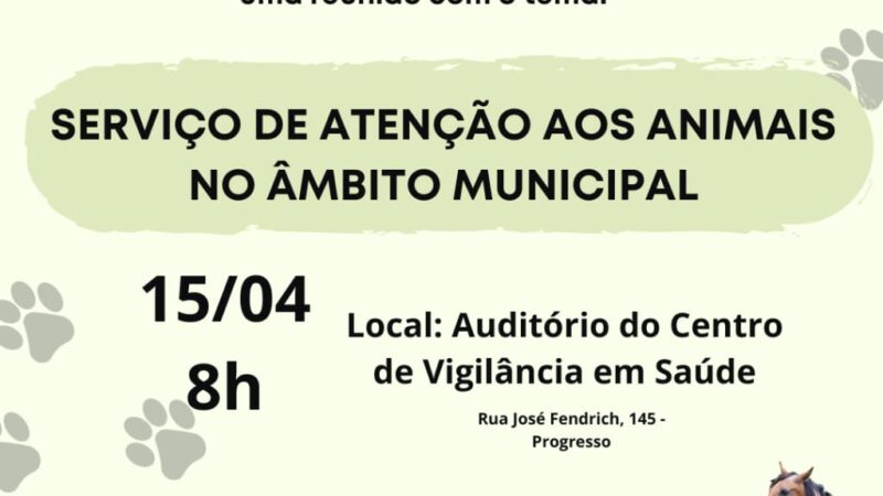 Reunião Imperdível da Secretaria de Agricultura com ONGs e Protetores(as) de Animais!
